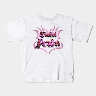TROUBLED PARADISE Kids T-Shirt